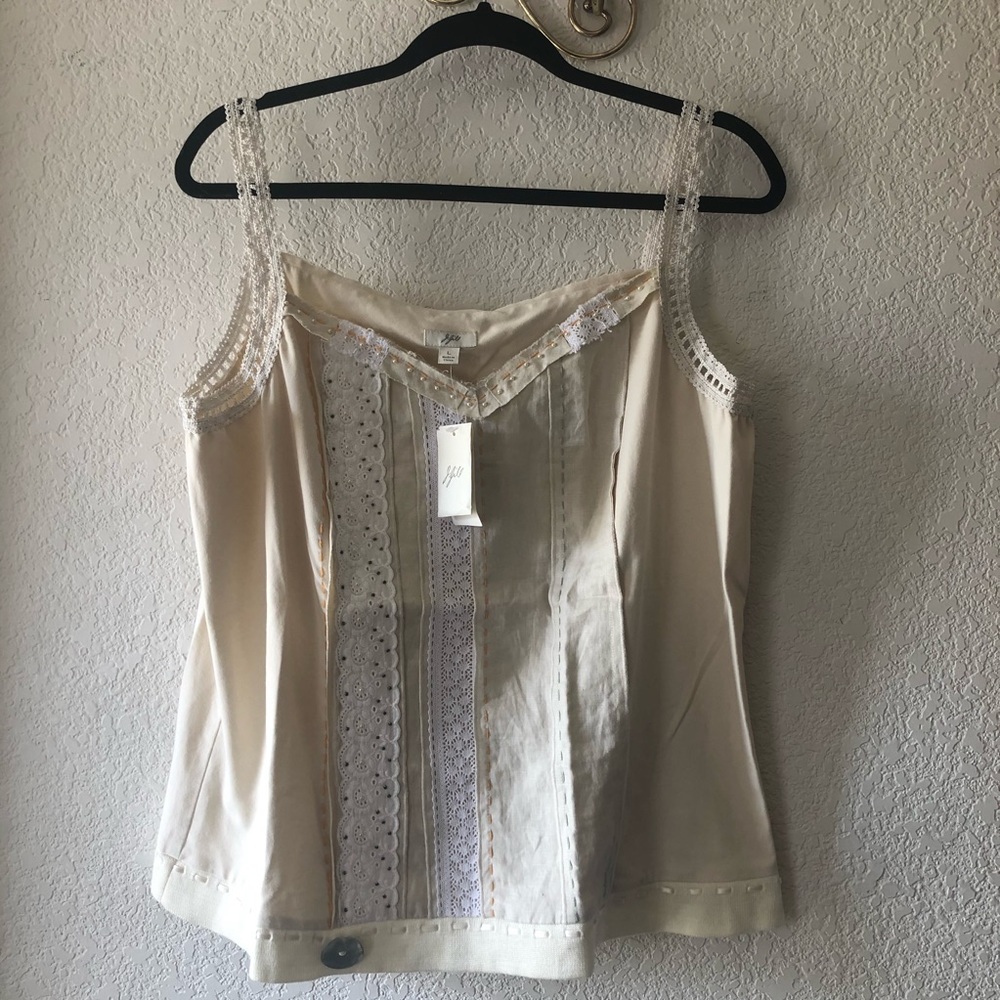 J. Jill Lace beaded top